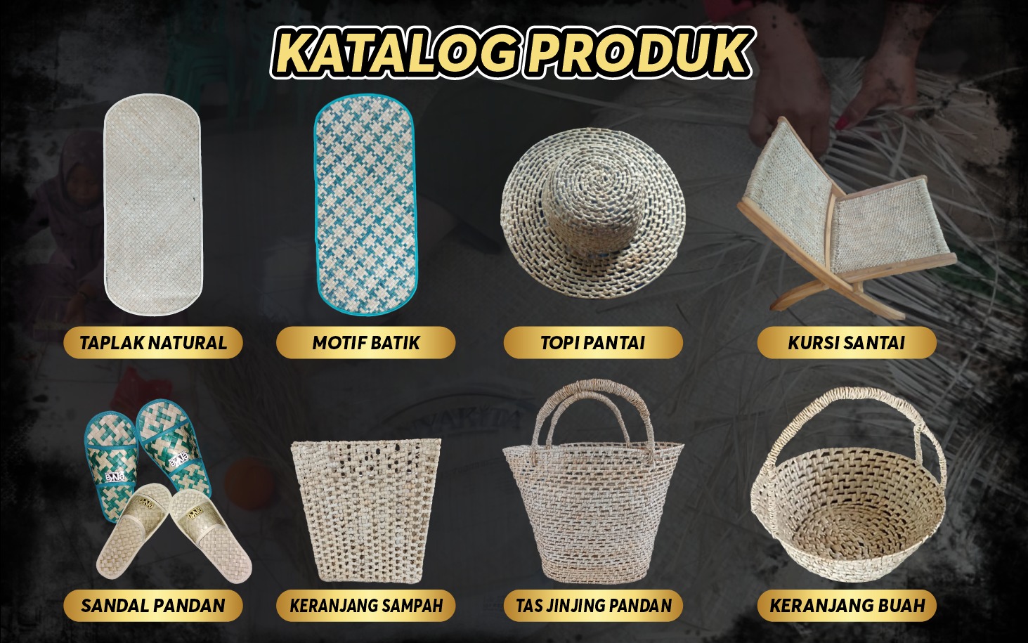 ANYAMAN TIKAR PANDAN
